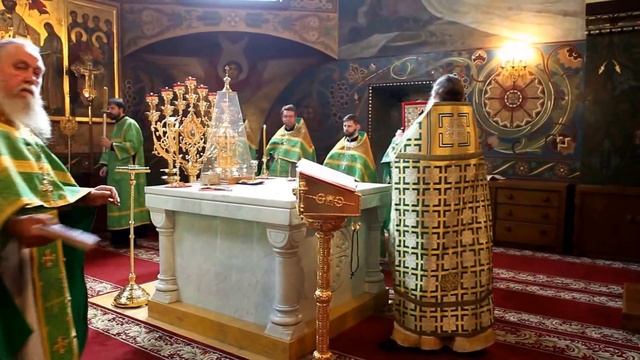 Богослужения в день обретения мощей старца Амвросия Оптинского. (2015) смотреть онлайн