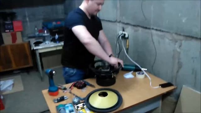 Сборка/тюнинг сабвуфера (динамика) на базе DD 3512 смотреть онлайн