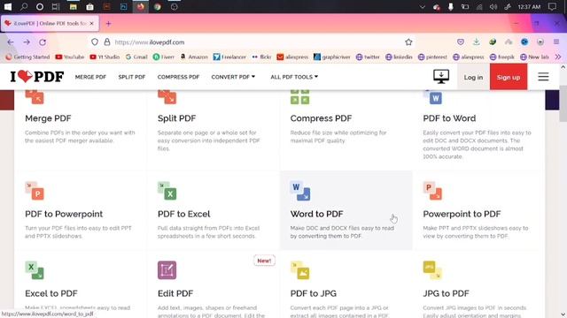 How to convert PDF to Word,PDF to Excel,JPG to Pdf Any File Convert Bangla Tutorial | Creator Amir смотреть онлайн