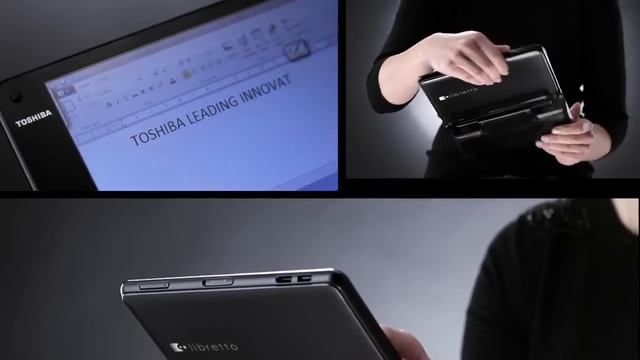 Toshiba Libretto W100 7-inch Dualscreen Netbook смотреть онлайн