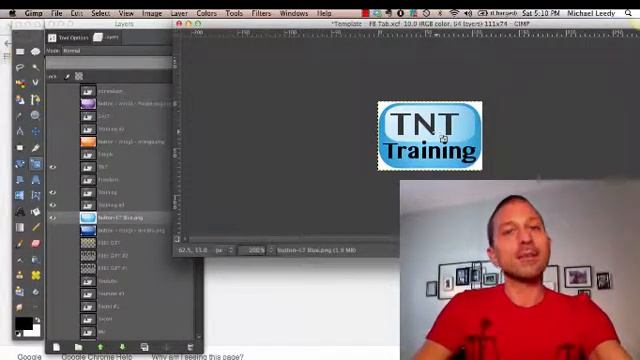 Gimp Training To Create Facebook Tab смотреть онлайн