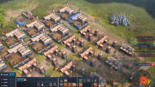 Age of Empires 4 - 4v4 MAX RESOURCES MASS MONGOLS | Victory | Multiplayer Gameplay | Sultan Gamers смотреть онлайн