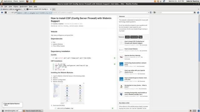 How to install CSF (Config Server Firewall) with Webmin Support смотреть онлайн