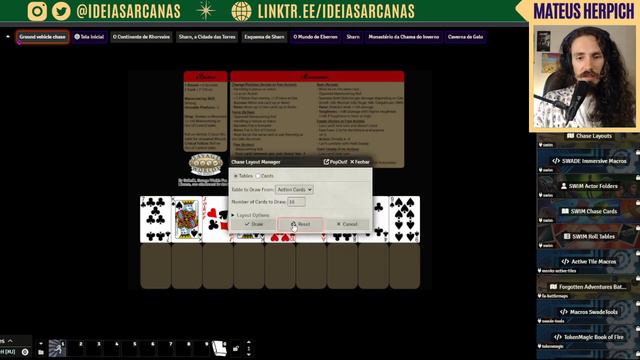 Perseguições de SAVAGE WORLDS no Foundry VTT смотреть онлайн