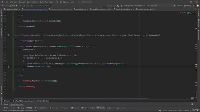 26.2. Spawning Multiple Projectiles смотреть онлайн
