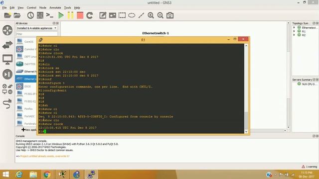 Cisco Router As NTP Server & NTP Client смотреть онлайн