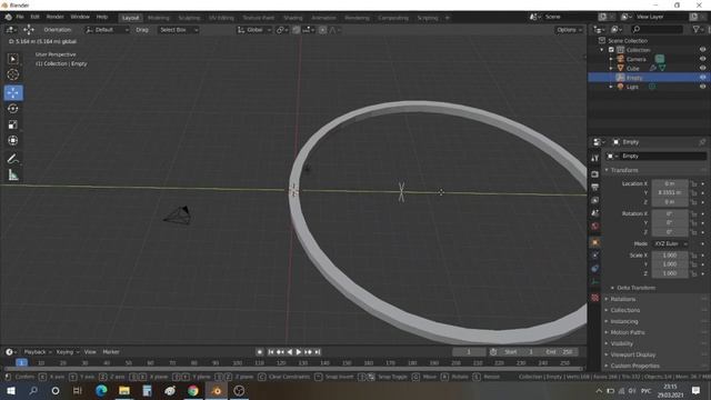 blender согнуть объект смотреть онлайн