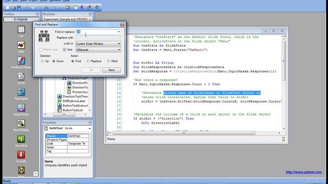 E-Prime 2.0: Find and Replace смотреть онлайн