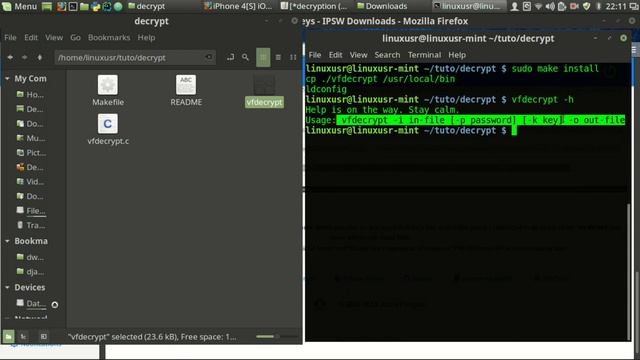 how to decrypt dmg file in linux [Ubuntu , Linux Mint , Kali Linux] смотреть онлайн