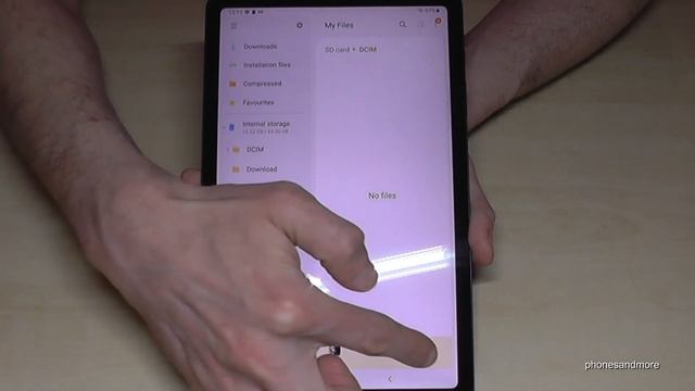 Samsung Galaxy Tab S6 (Lite): How to transfer data from internal storage to micro SD card? смотреть онлайн