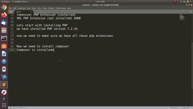 How to install Laravel in Ubuntu смотреть онлайн