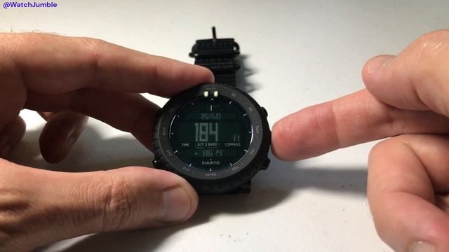 Suunto Core (Alpha Stealth) | Switch Altimeter / Barometer Profile смотреть онлайн