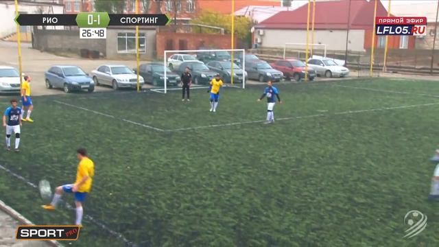 РИО - СПОРТИНГ. 4-й тур Первой лиги ЛФЛ Дагестана 2018/19 гг. смотреть онлайн