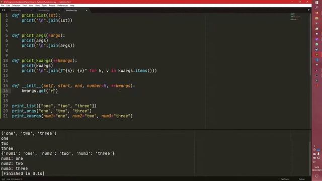 Args and kwargs - How to Python - Basics 15 смотреть онлайн