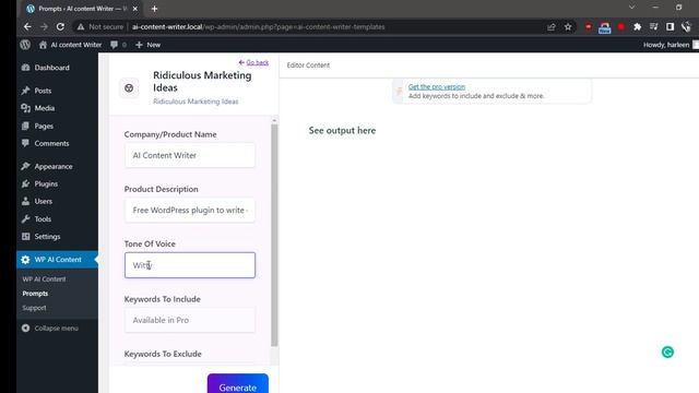 How to Create Ridiculous Marketing Ideas using WP AI Content Writer смотреть онлайн