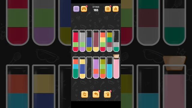 Water Sort Quest Level 165 Walkthrough Solution Android/iOS смотреть онлайн