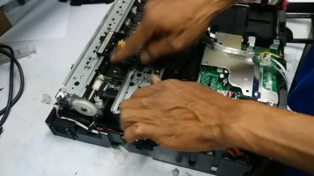 disassembly brother printer dcp/t300/t500/t700 смотреть онлайн