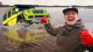 Все эти жуткие находки подняли со дна, где затонул автомобиль во время магнитной рыбалки!!