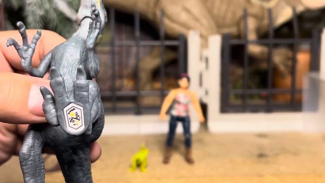 Jurassic world camp Cretaceous Dino escape Sammy & Velociraptor story pack review - Mattel смотреть онлайн