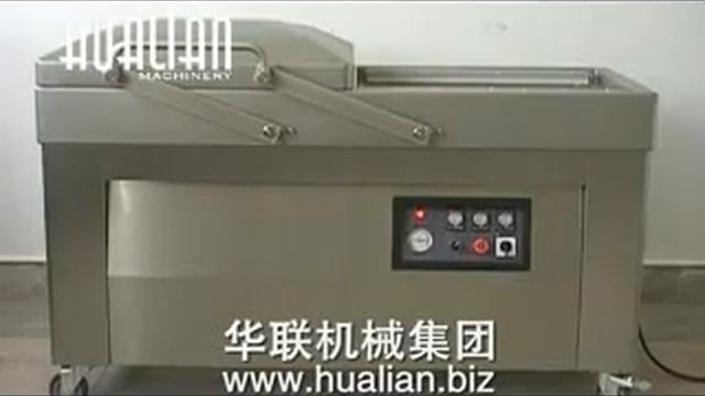 Напольная двухкамерная вакуум-упаковочная машина Hualian Machinery DZ-610/2SA смотреть онлайн