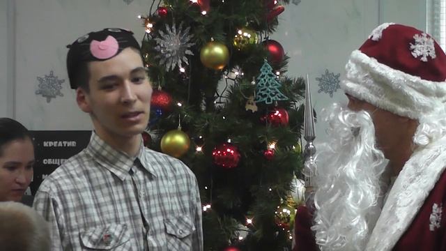 Новогоднее поздравление подопечных Ассоциации родителей и опекунов детей-инвалидов. 2023-12-27