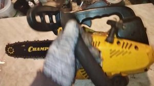 champion 125t . Маленькая жизнь большой бензопилы. Первый капитальный ремонт. Чемпион 125т