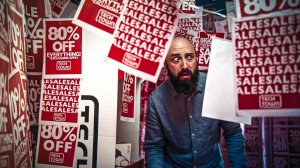 Безумные скидки в магазине техники