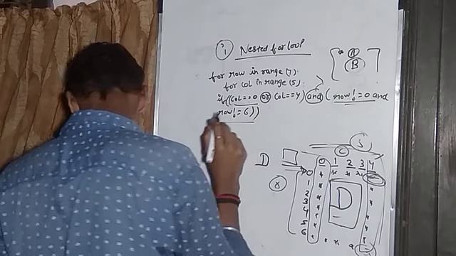 Python Series #43 python pattern program - printing '*' in D shape #python #python3 смотреть онлайн