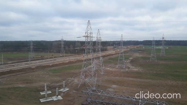 Строительство объездной дороги на Вишневце, Гродно 2021 год смотреть онлайн