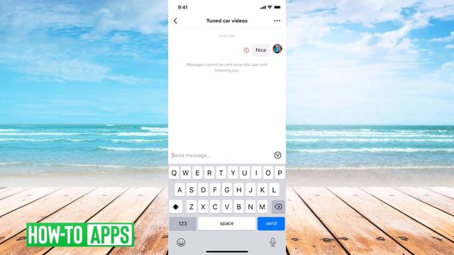 How To Text People / Send Messages On TikTok смотреть онлайн