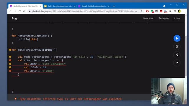 Kotlin Scope Functions: run { } смотреть онлайн