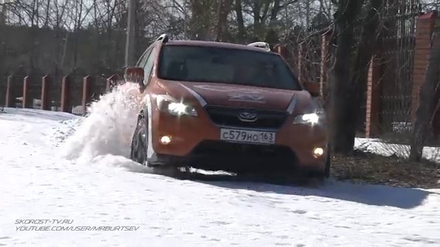 Тест-драйв Subaru XV. Внедорожный участок смотреть онлайн