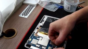 Ремонт восстановление сломанной защелки шлейфа планшета