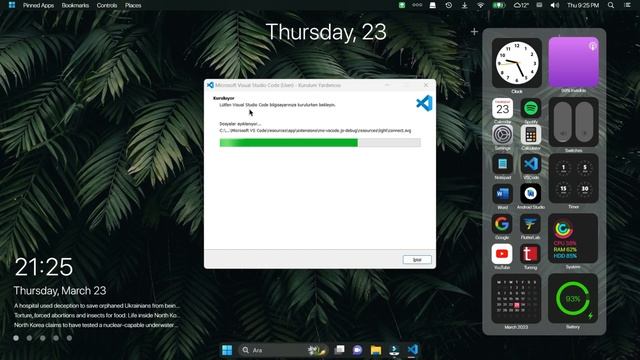 Python ve Visual Studio Code Editörü Kurulumu (INSTALLATION OF PYTHON AND VSCODE) смотреть онлайн