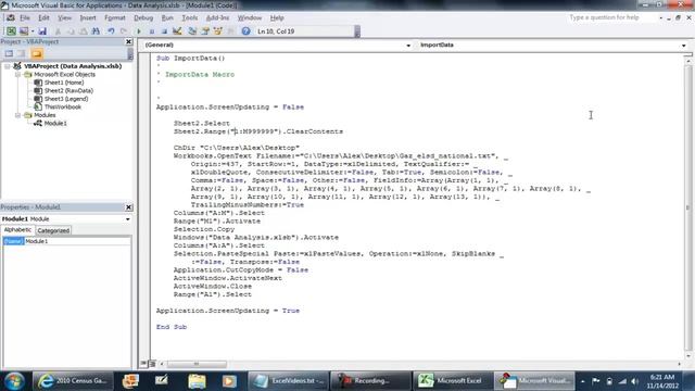 Convert Excel Sheet into a Table for Pivot Referencing (Video 3 of 5) смотреть онлайн