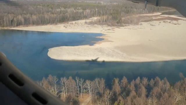АН-24. Взлёт с прекрасным видом. смотреть онлайн