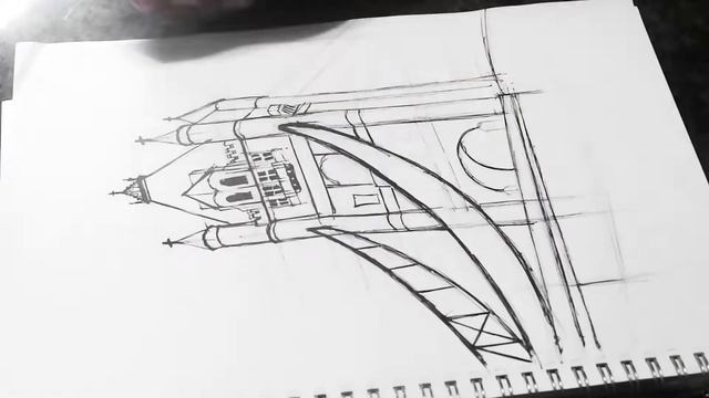 ARCHITECTURAL SKETCH | TOWER BRIDGE, LONDON | SKETCHBOOK pg. 5 смотреть онлайн