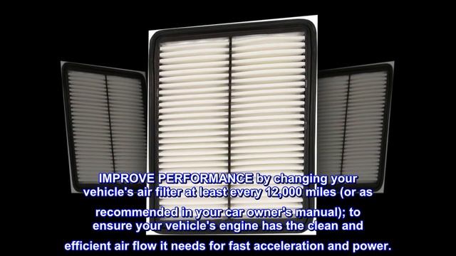 ECOGARD XA6124 Premium Engine Air Filter Fits Hyundai Sonata 2.4L 2011-2014 смотреть онлайн