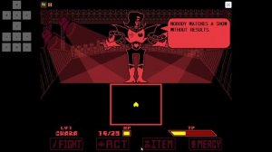 Mettaton Gamma Fight (Underfell One Hell Of A Show)