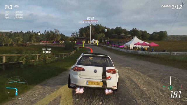 2014 Volkswagen Golf R Forza Horizon 4 Spring Seasonal Championship 4K HD смотреть онлайн