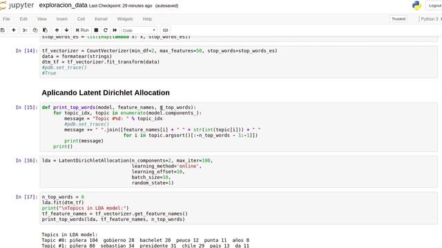 Clasificación de textos según tópicos CC5113 Final смотреть онлайн