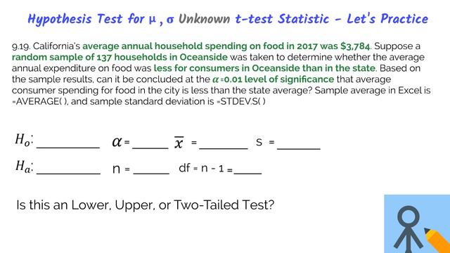 Chapter 9.1 - Hypothesis Tests for Means - p-Value Method смотреть онлайн