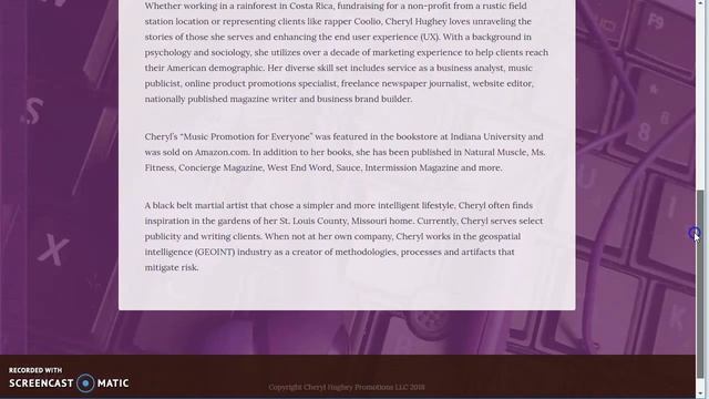 CherylHughey.github.io смотреть онлайн