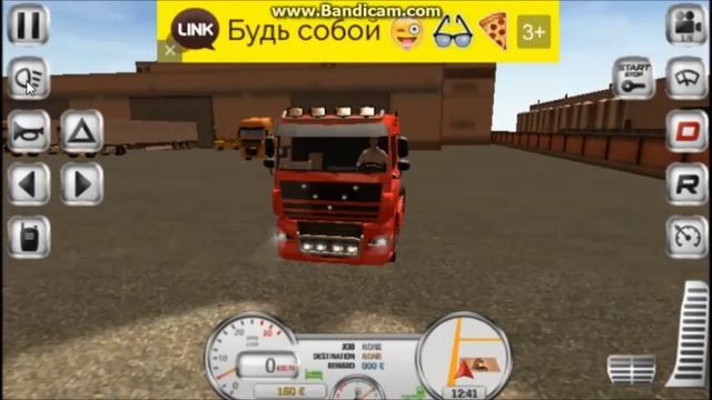 Euro Truck Driver-обзор игры на андроиде смотреть онлайн
