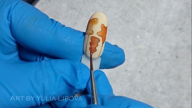 Акварельные пряники в маникюре. Легкий дизайн смотреть онлайн