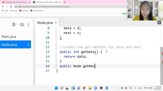 DearPiggy Java Data Structures - Creating LinkedList Data Structure (Using our own Node Class) смотреть онлайн