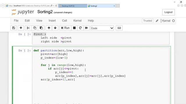 12_b1 | Soting Algorithm - Quick sort in Python | InfyTQ Preparation смотреть онлайн
