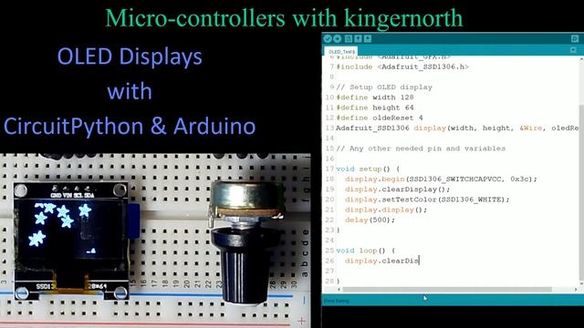 OLED Displays with CircuitPython and Arduino смотреть онлайн