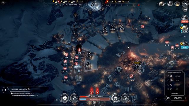 Começa a Fuga | Frostpunk #05 Fall of Winterhome - Gameplay Português PT-BR смотреть онлайн
