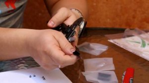 Замена лезвия в прививочном секаторе / Replacement blade for the pruner copulation of plants.